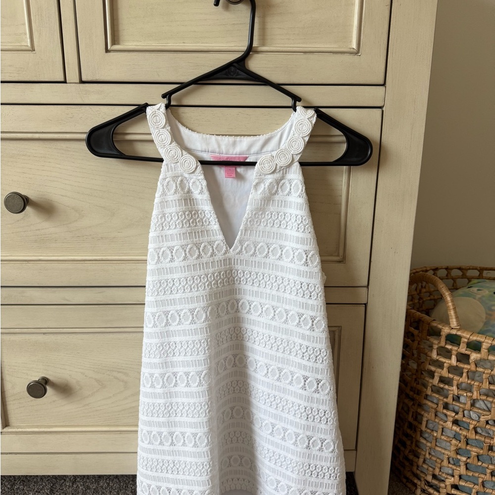 Lilly Pulitzer White Tank Top